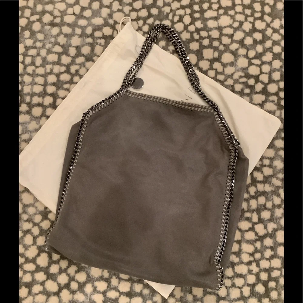 SOLD!!Stella McCartney Falabella Shaggy Deer Large tote with dust bag. - Picture 4 of 15